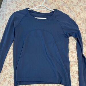 Lululemon Blue Long Sleeve Top